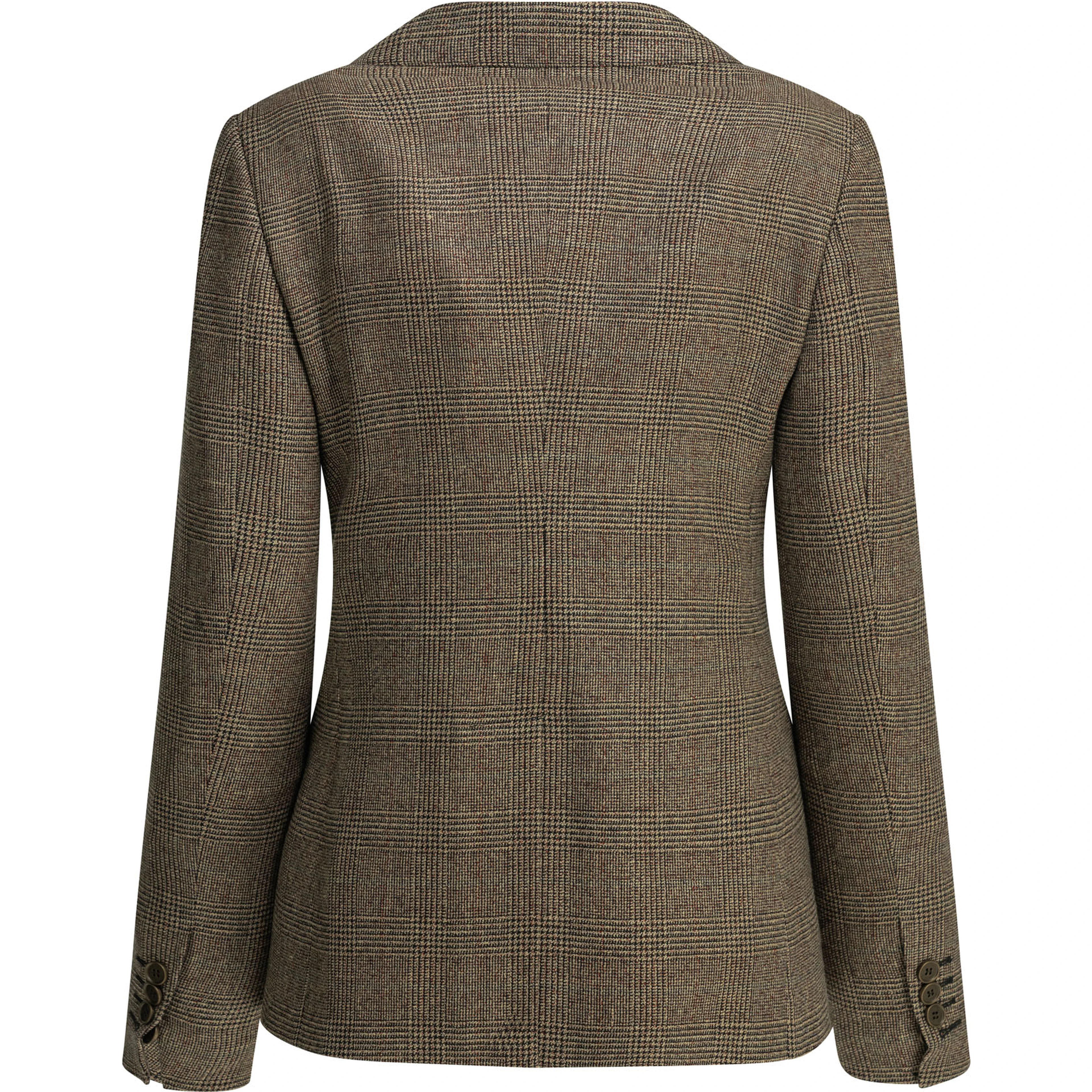 Wool-and-linen-blend blazer