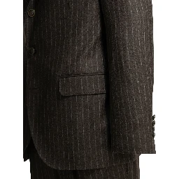 Formal pinstripe suit