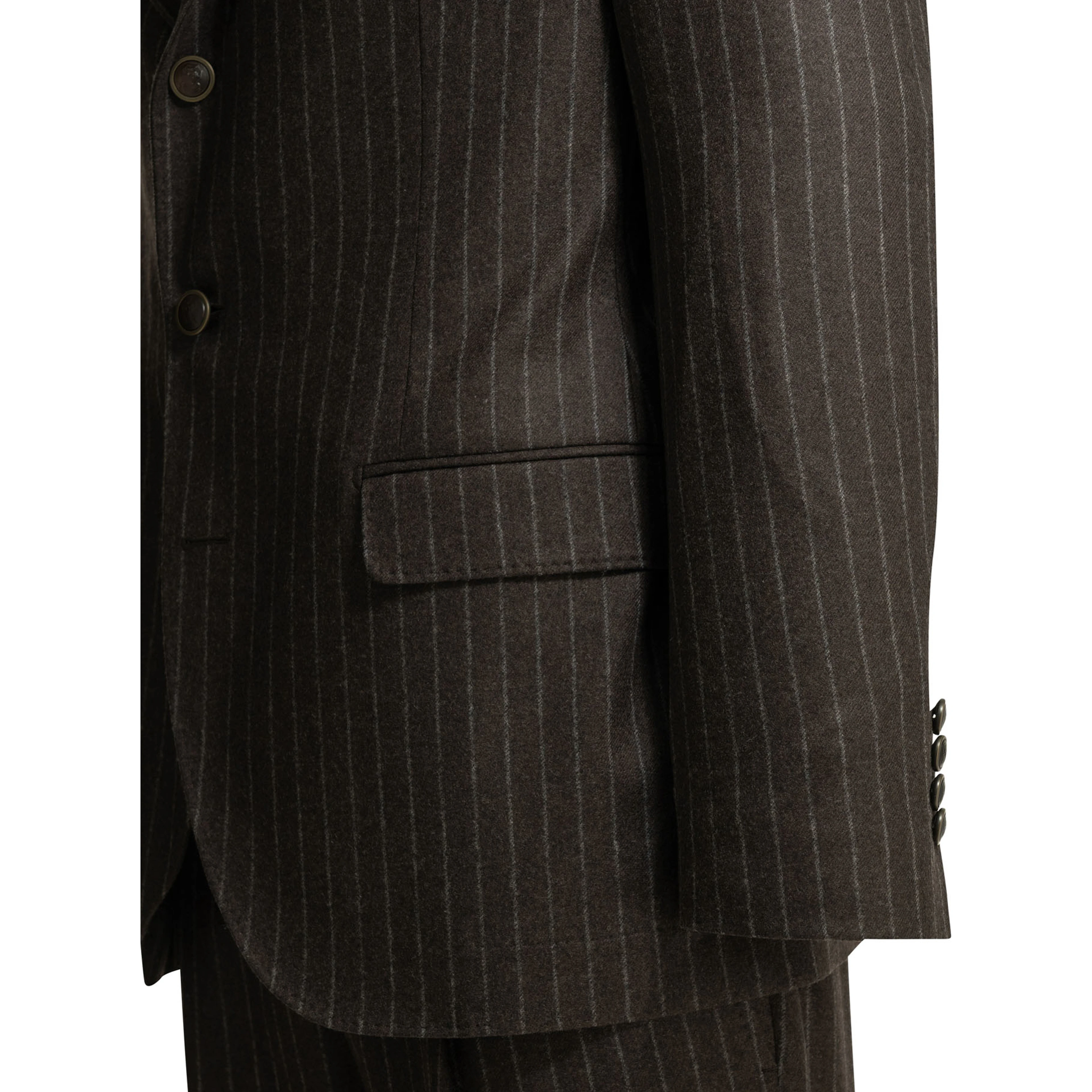 Formal pinstripe suit