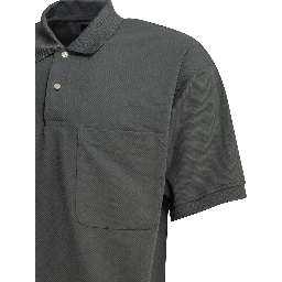 "Tech" Button-Down Polo Shirt