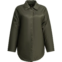 Reversible water-resistant padded jacket
