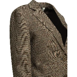 Wool-and-linen-blend blazer