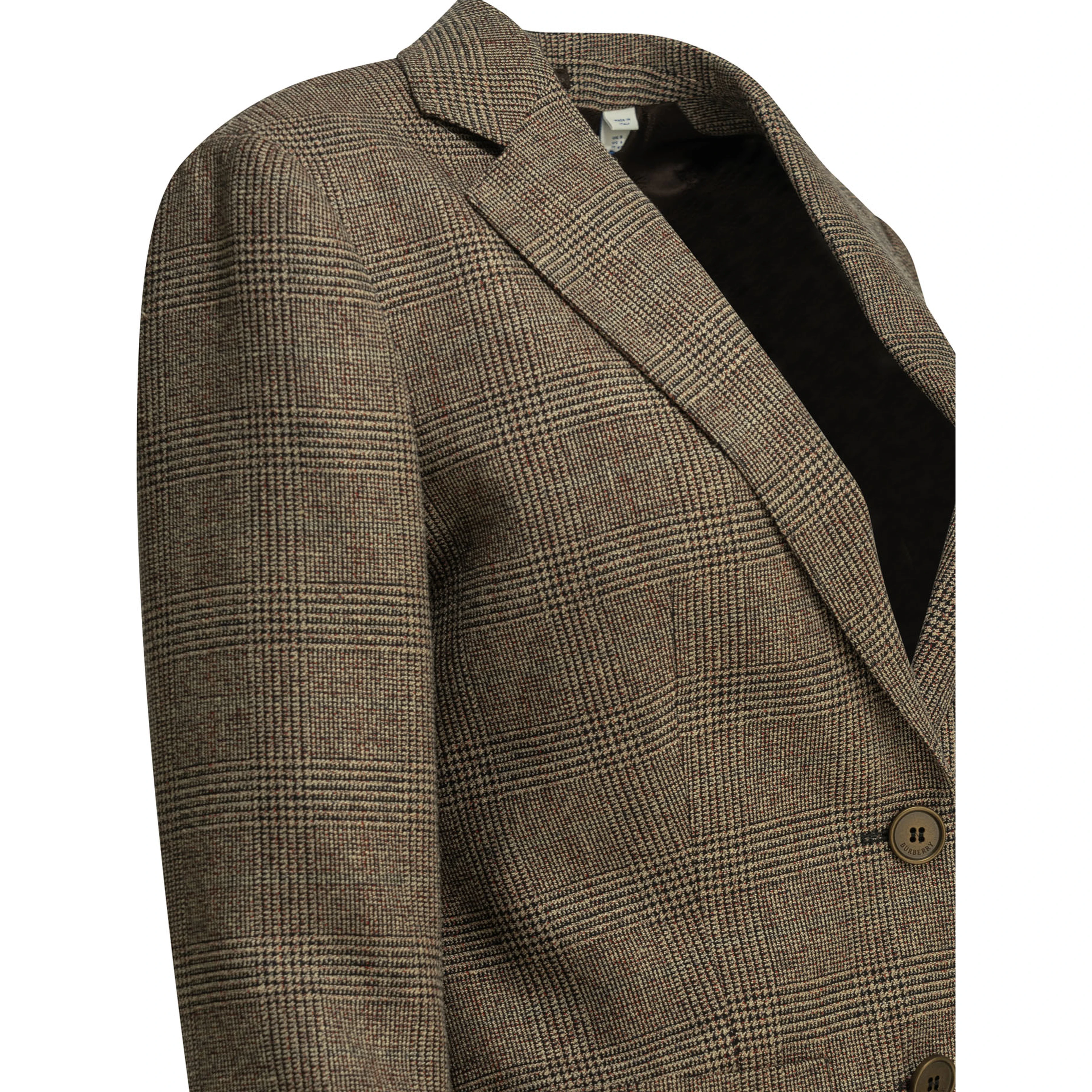 Wool-and-linen-blend blazer