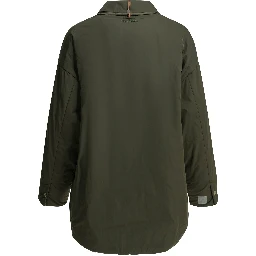 Reversible water-resistant padded jacket