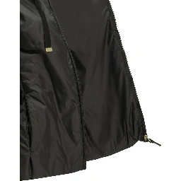 Water-repellent padded jacket