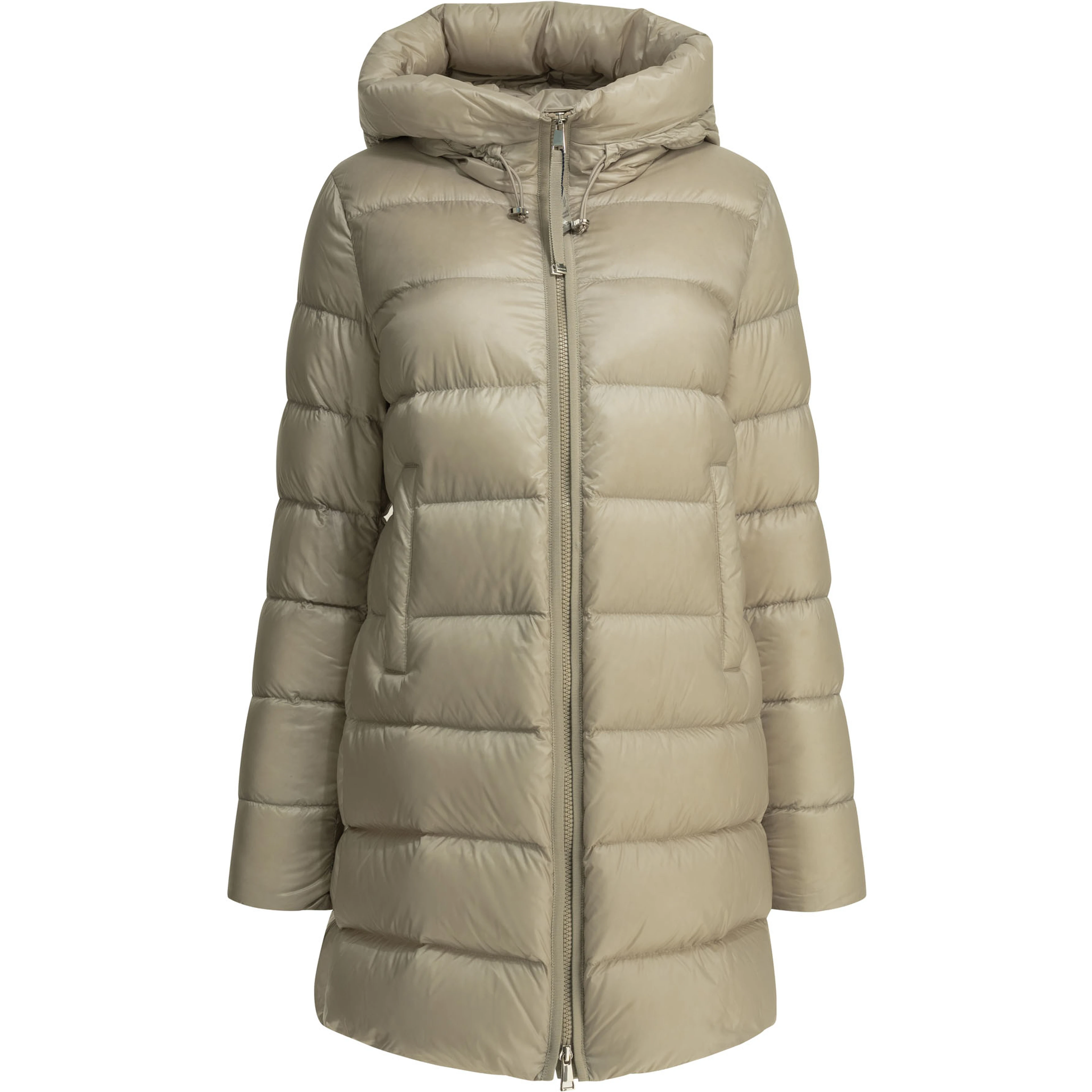 "Suyenne" Long Down Jacket