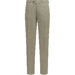 Tailored cotton velvet pants