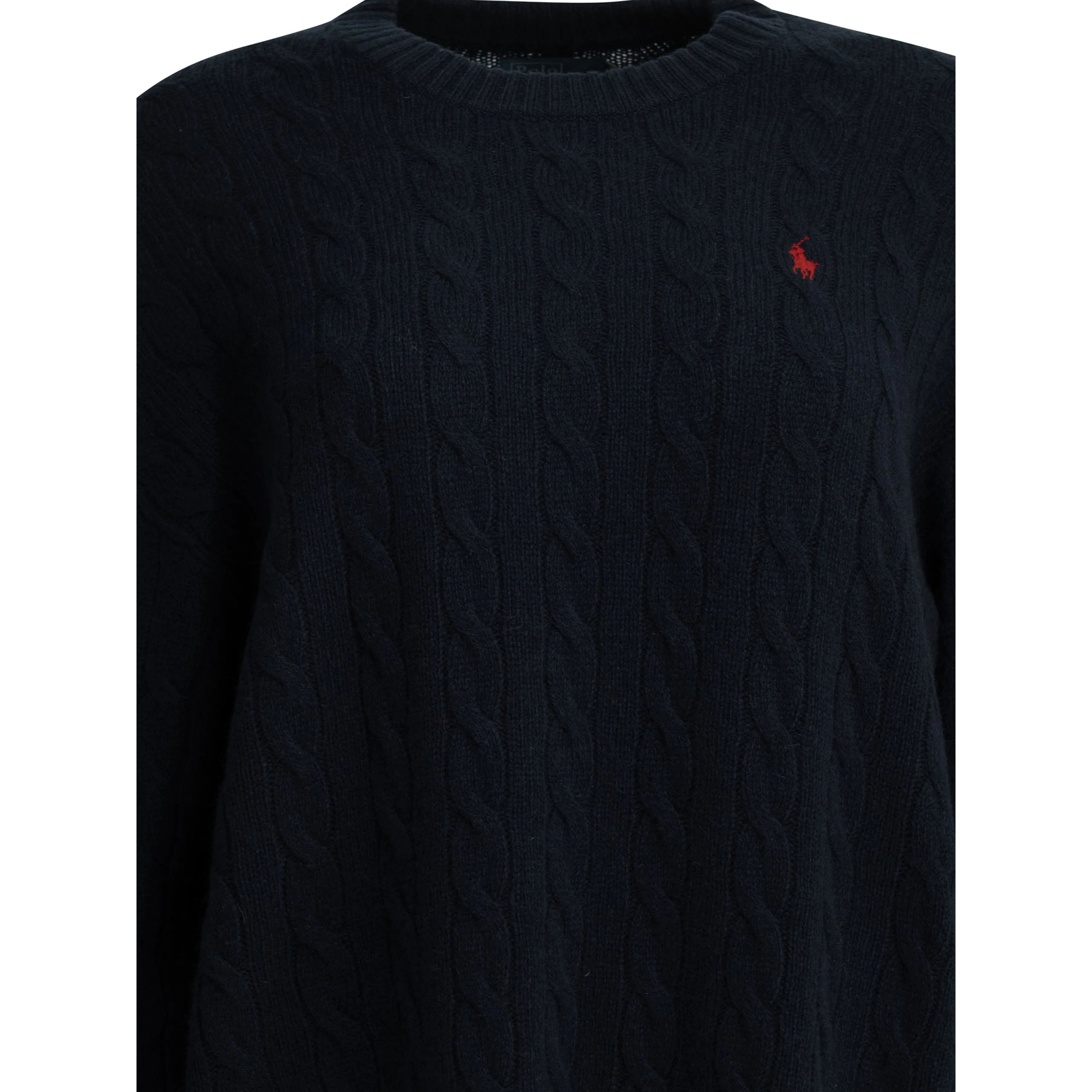 Short knit dress with logo
