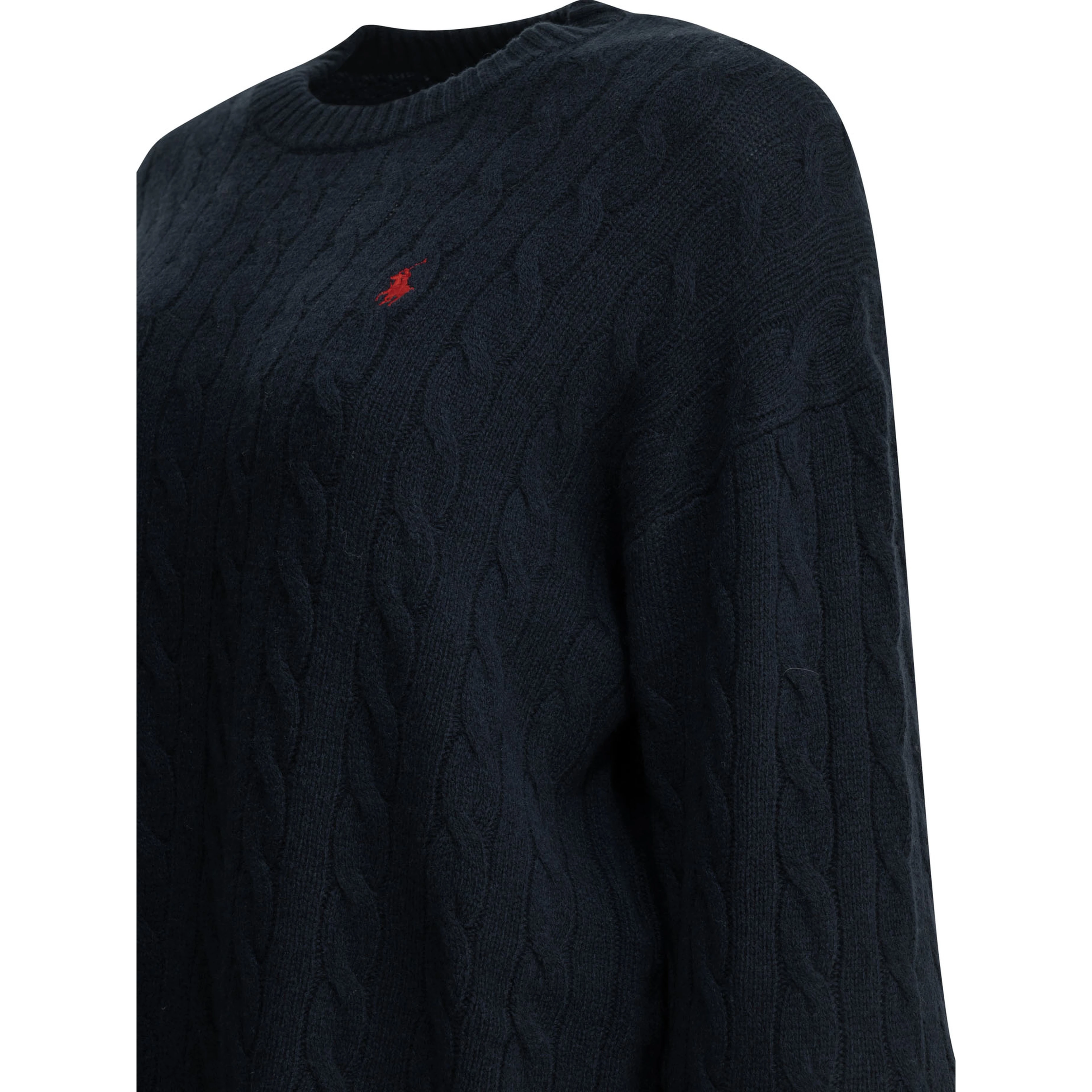 Short knit dress with logo