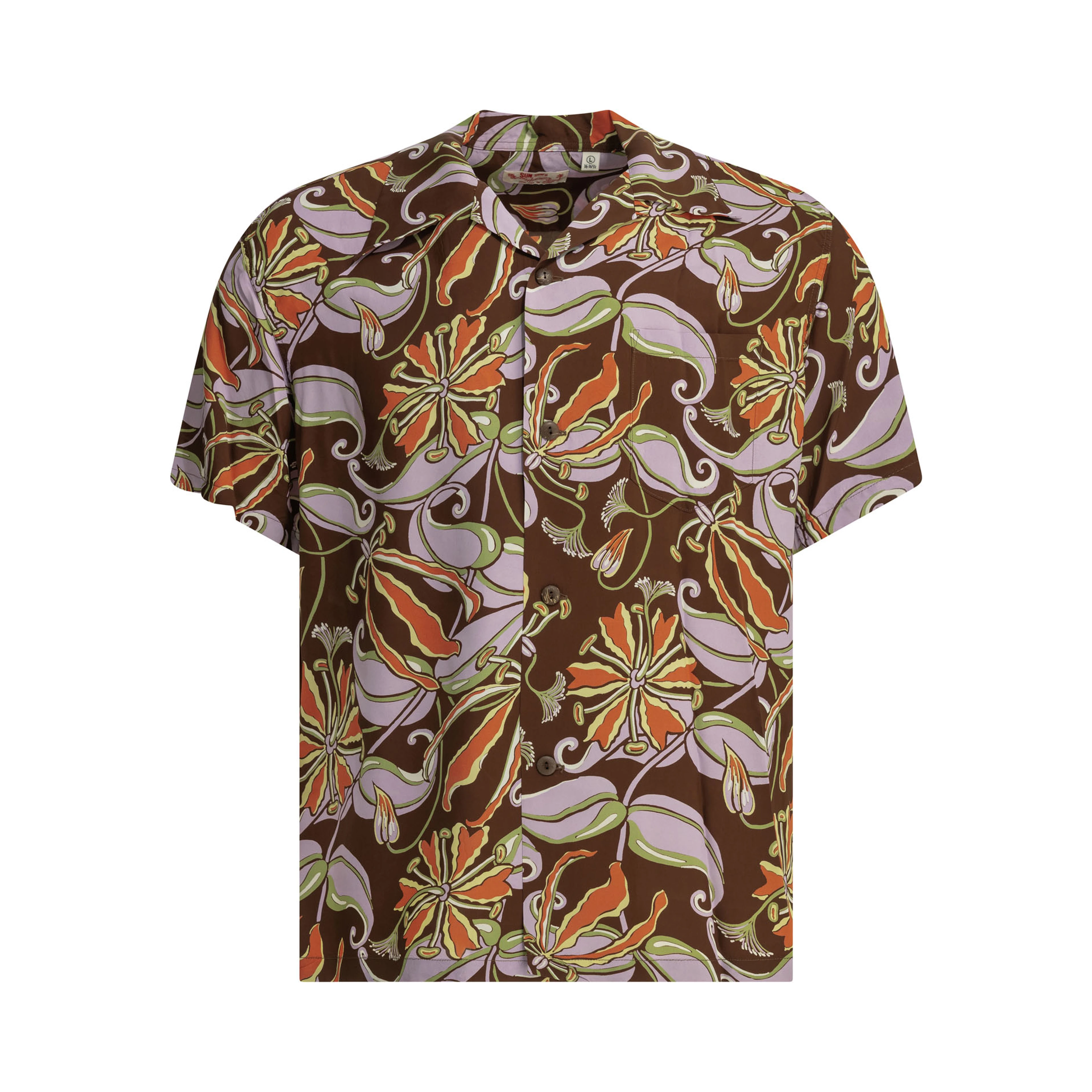 "Spider Lily" Casual Shirt