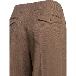 Tailored pants made of virgin wool