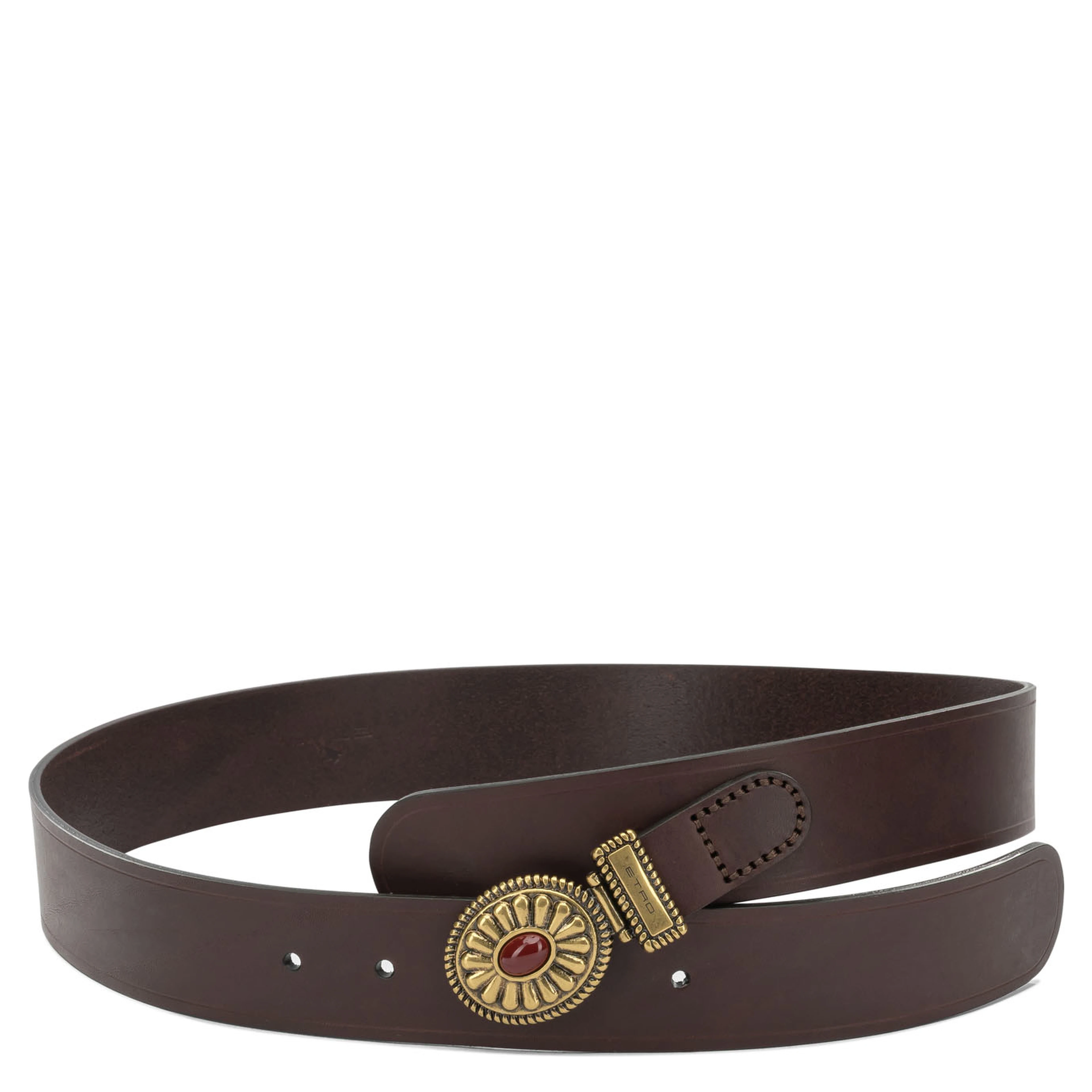 "Paisley" Leather Belt