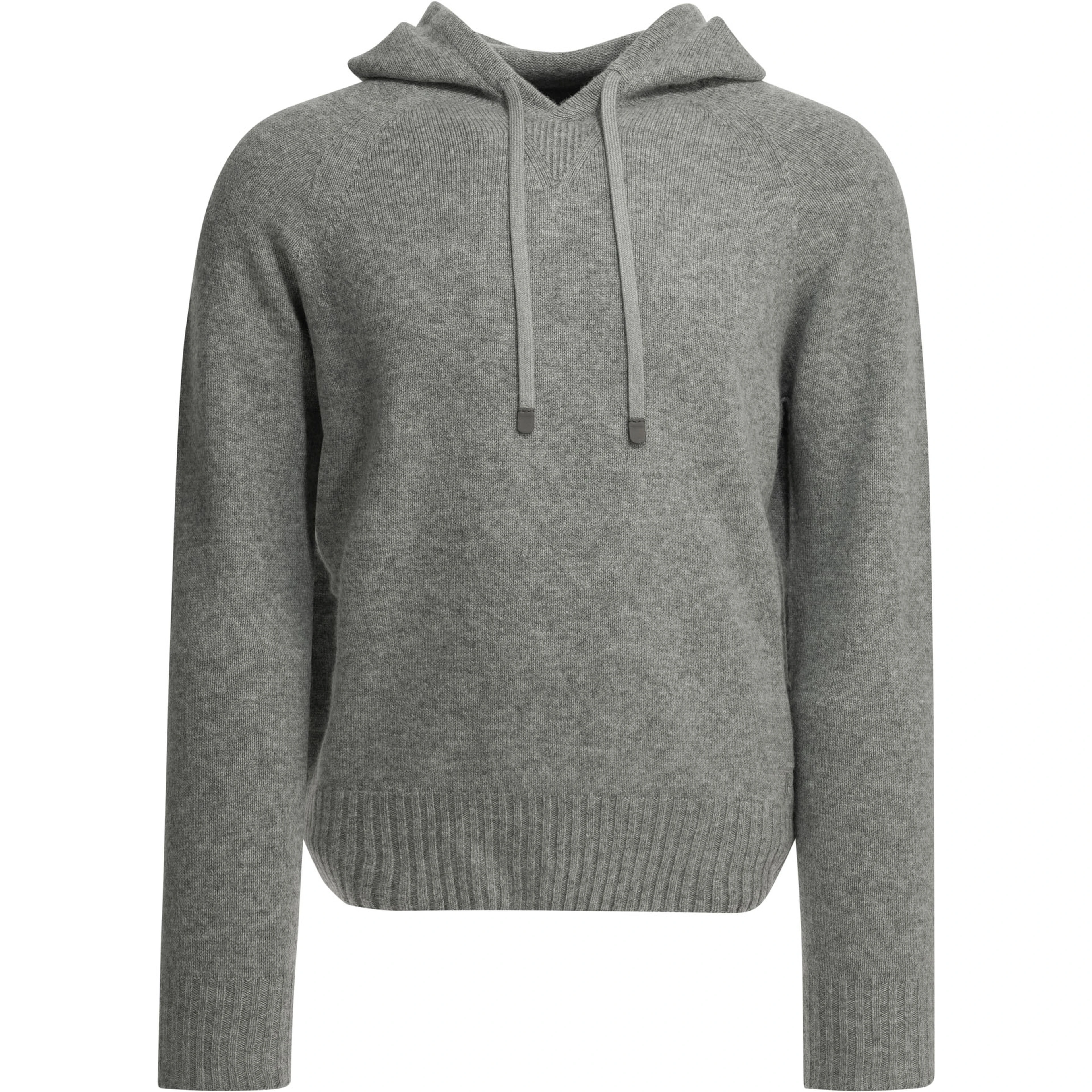 Cashmere hooded sweater