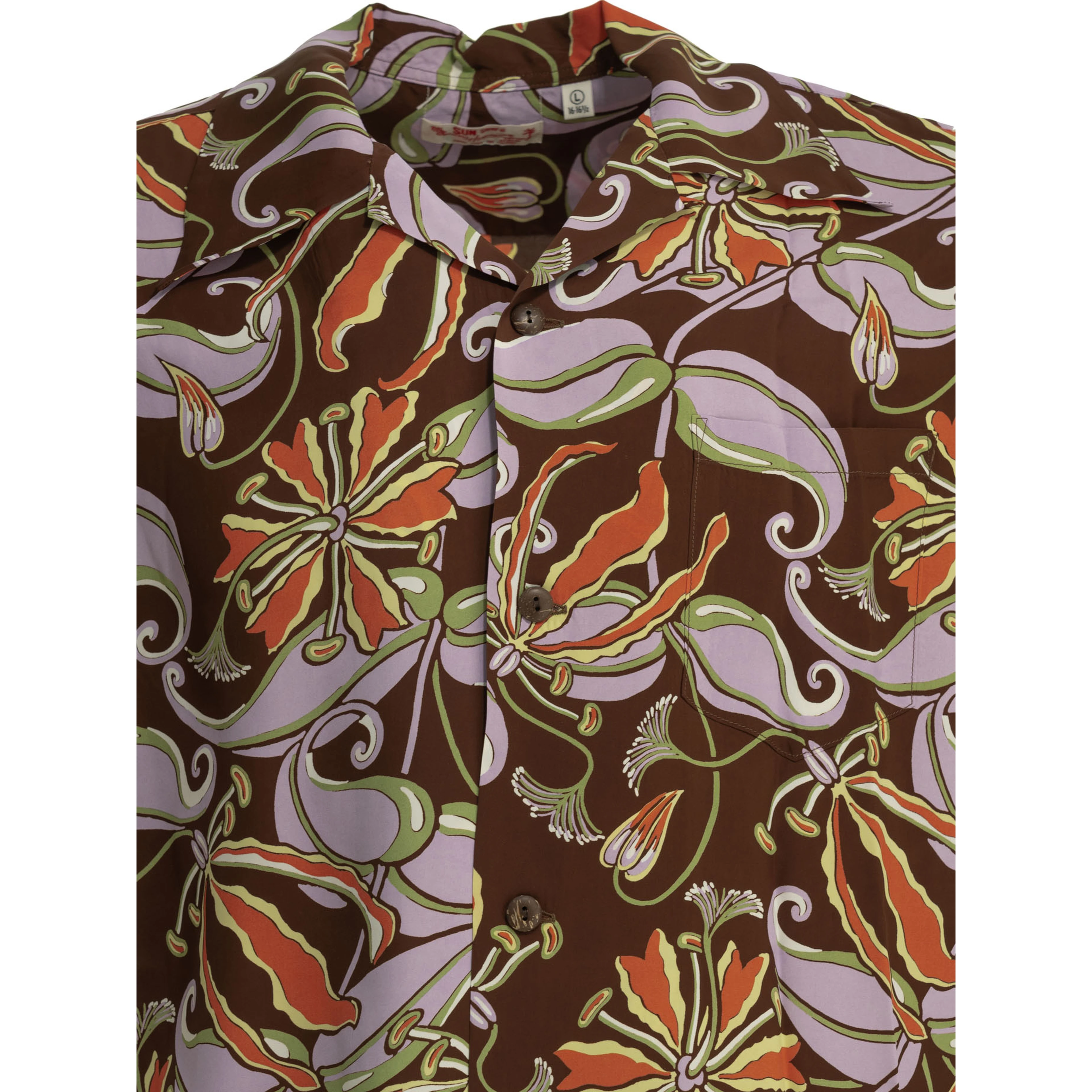 "Spider Lily" Casual Shirt