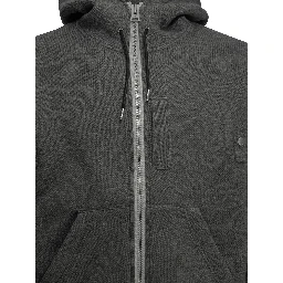 Zip-up hooded sweatshirt