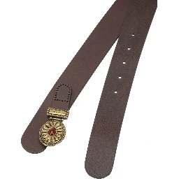 "Paisley" Leather Belt