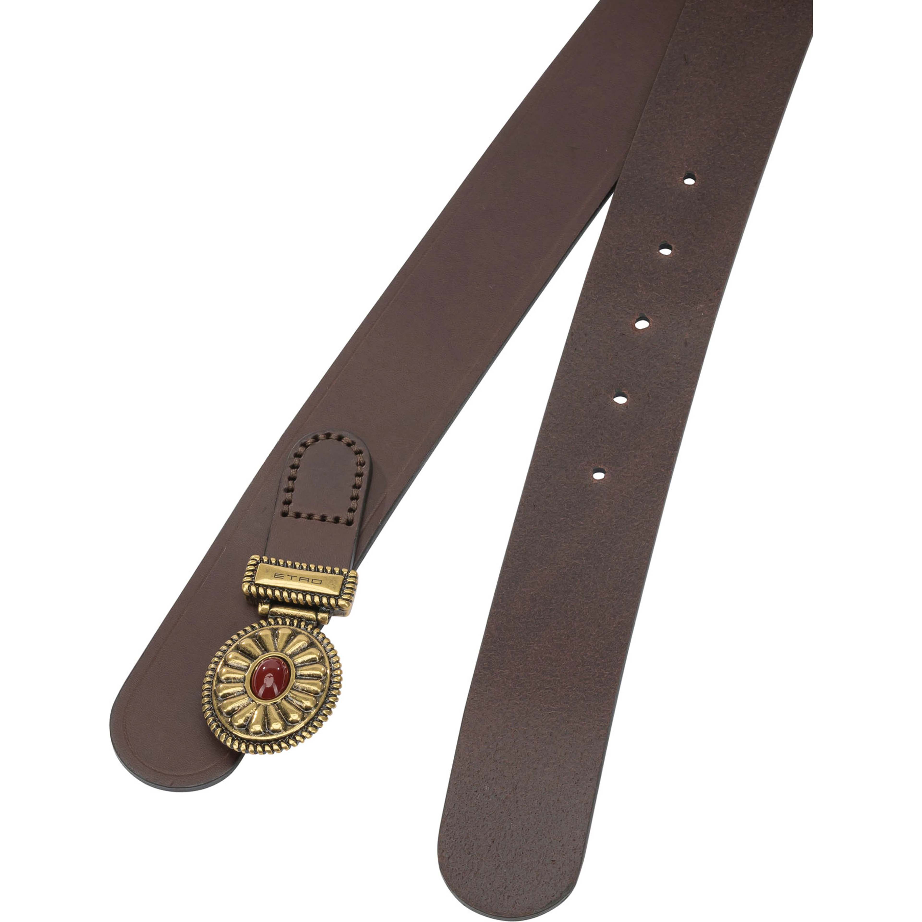 "Paisley" Leather Belt
