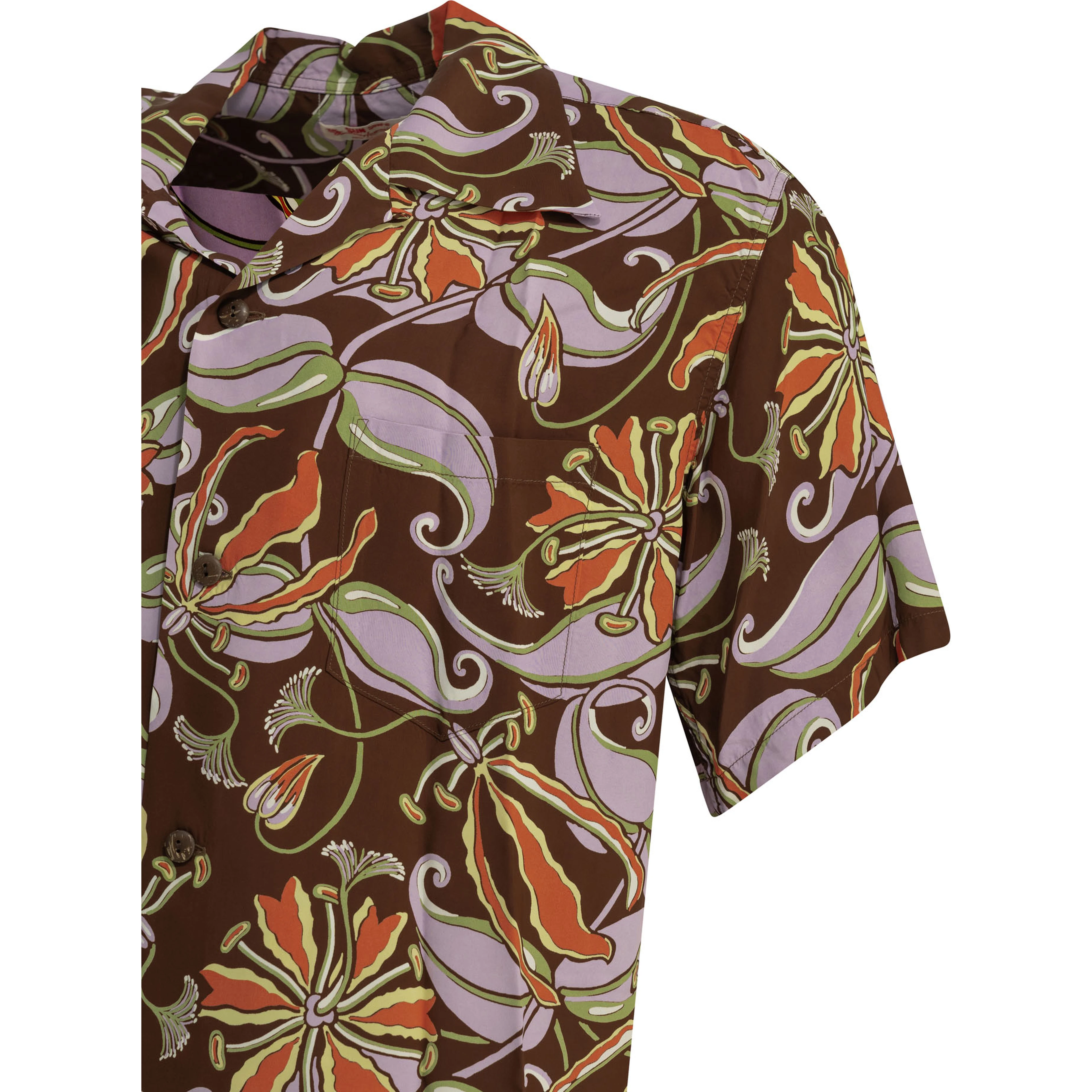 "Spider Lily" Casual Shirt