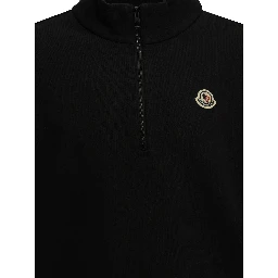 Half-Zip Sweatshirt with Logo