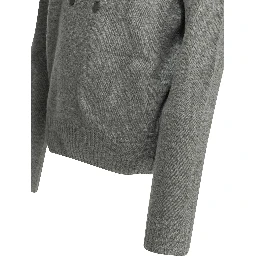 Cashmere hooded sweater