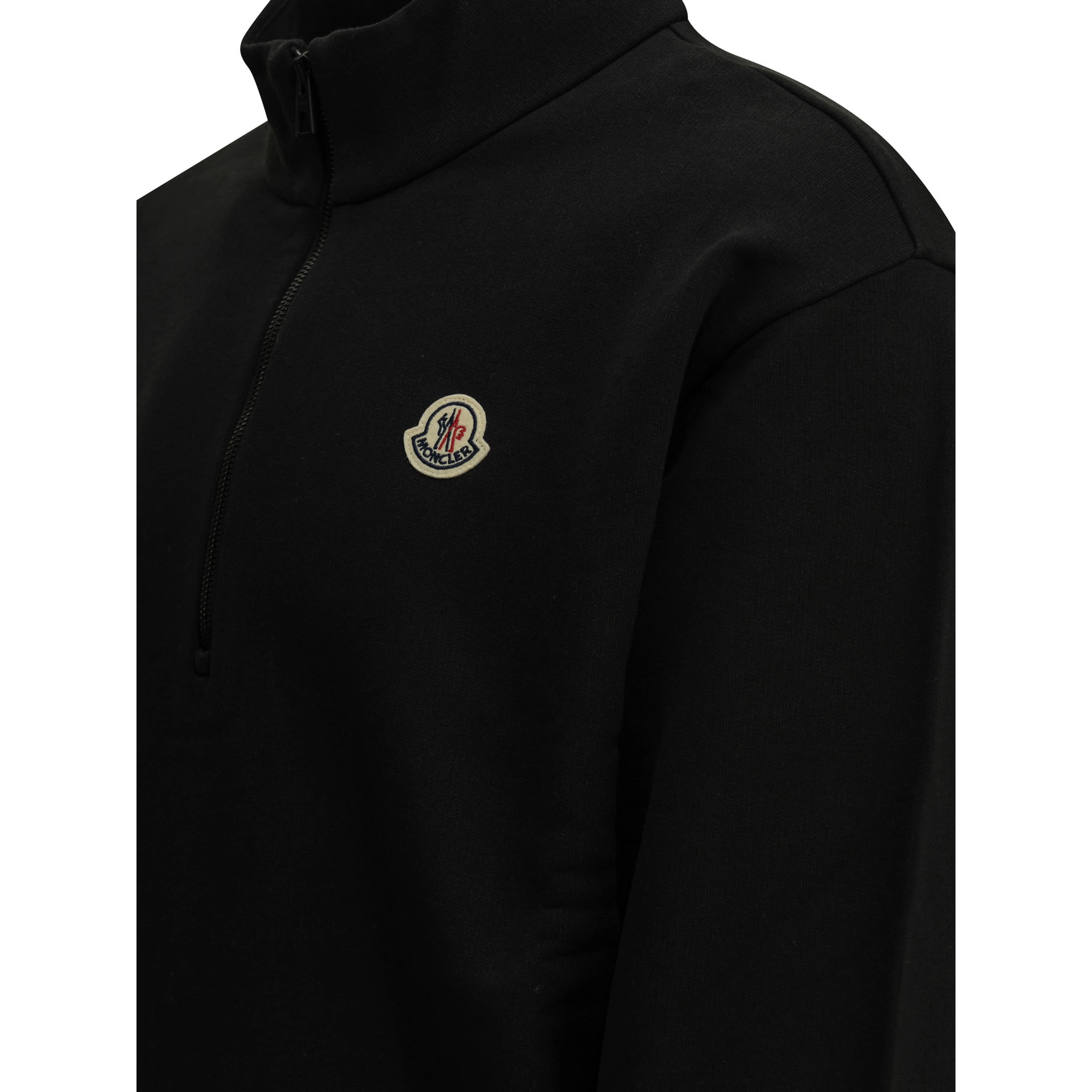 Half-Zip Sweatshirt with Logo