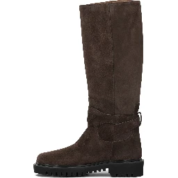 "VLogo" Knee-High Boots