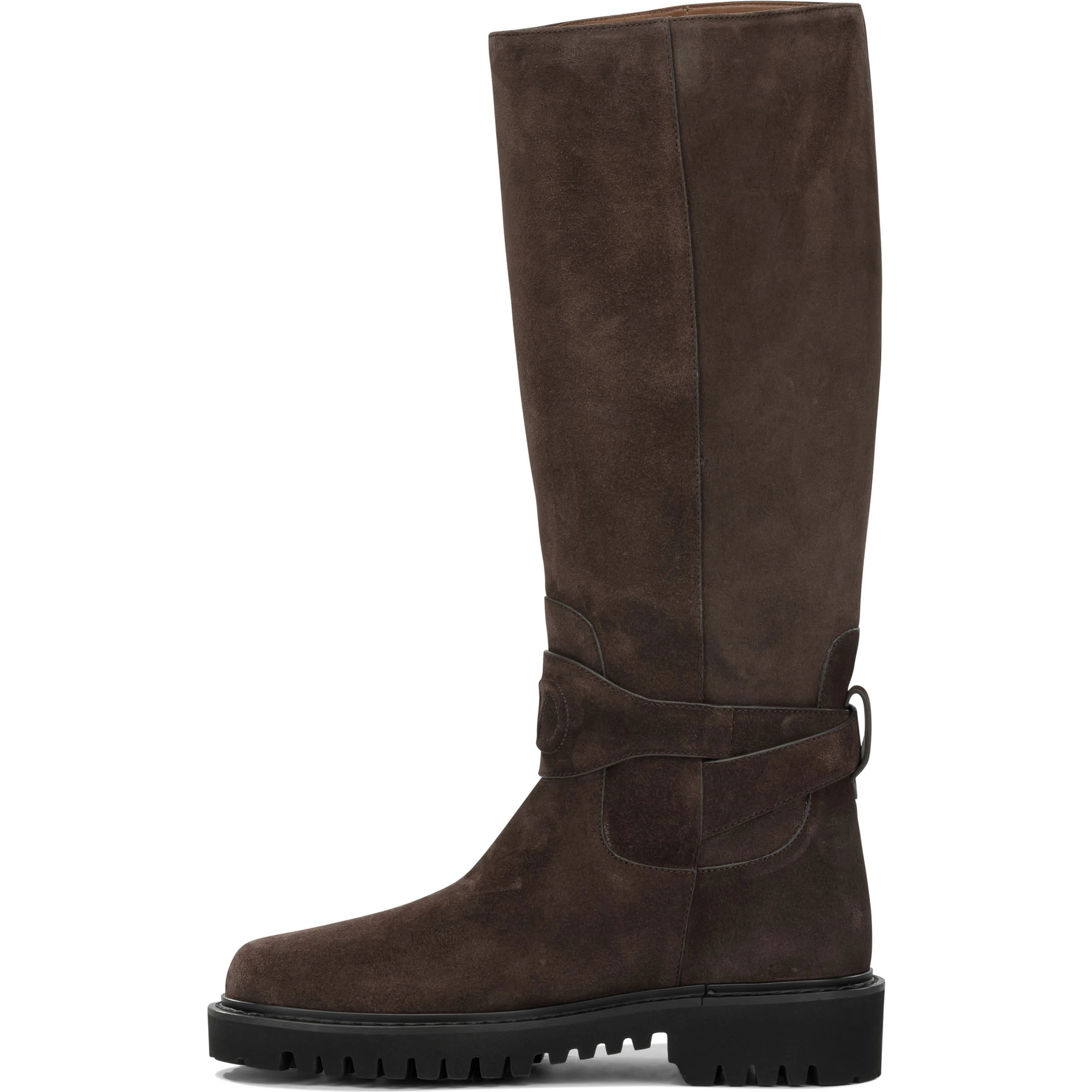 "VLogo" Knee-High Boots