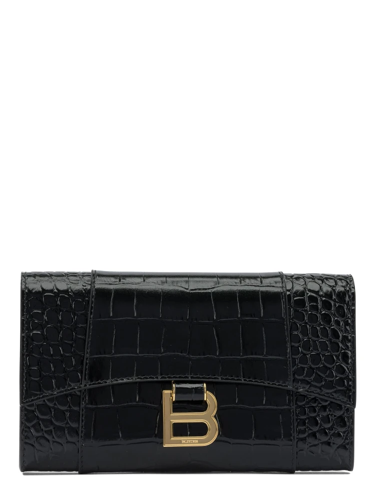 "Hourglass" clutch bag