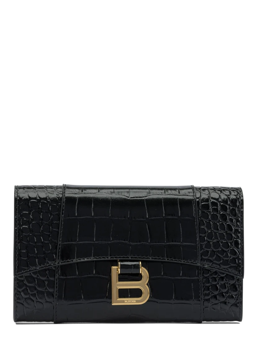 "Hourglass" clutch bag