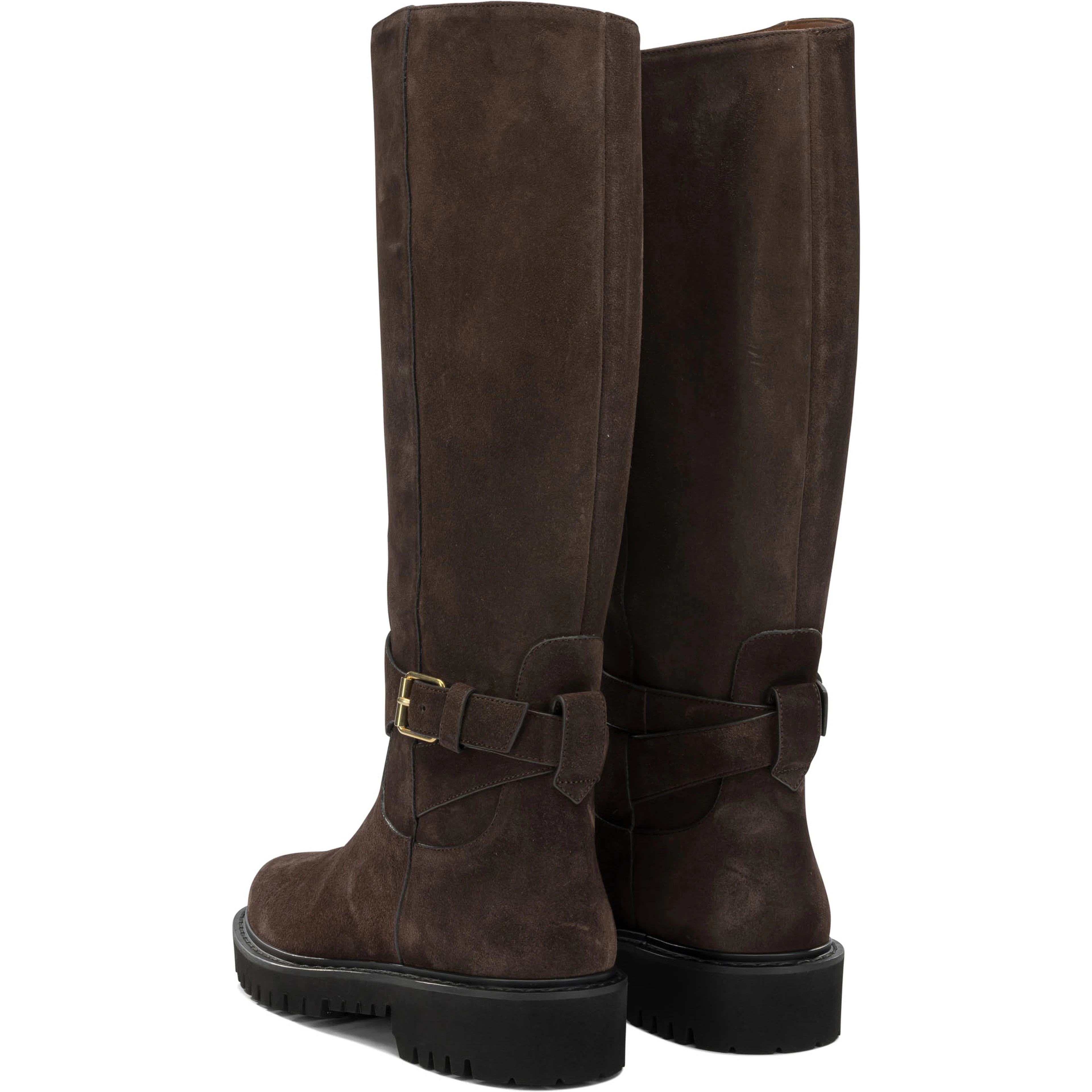 "VLogo" Knee-High Boots