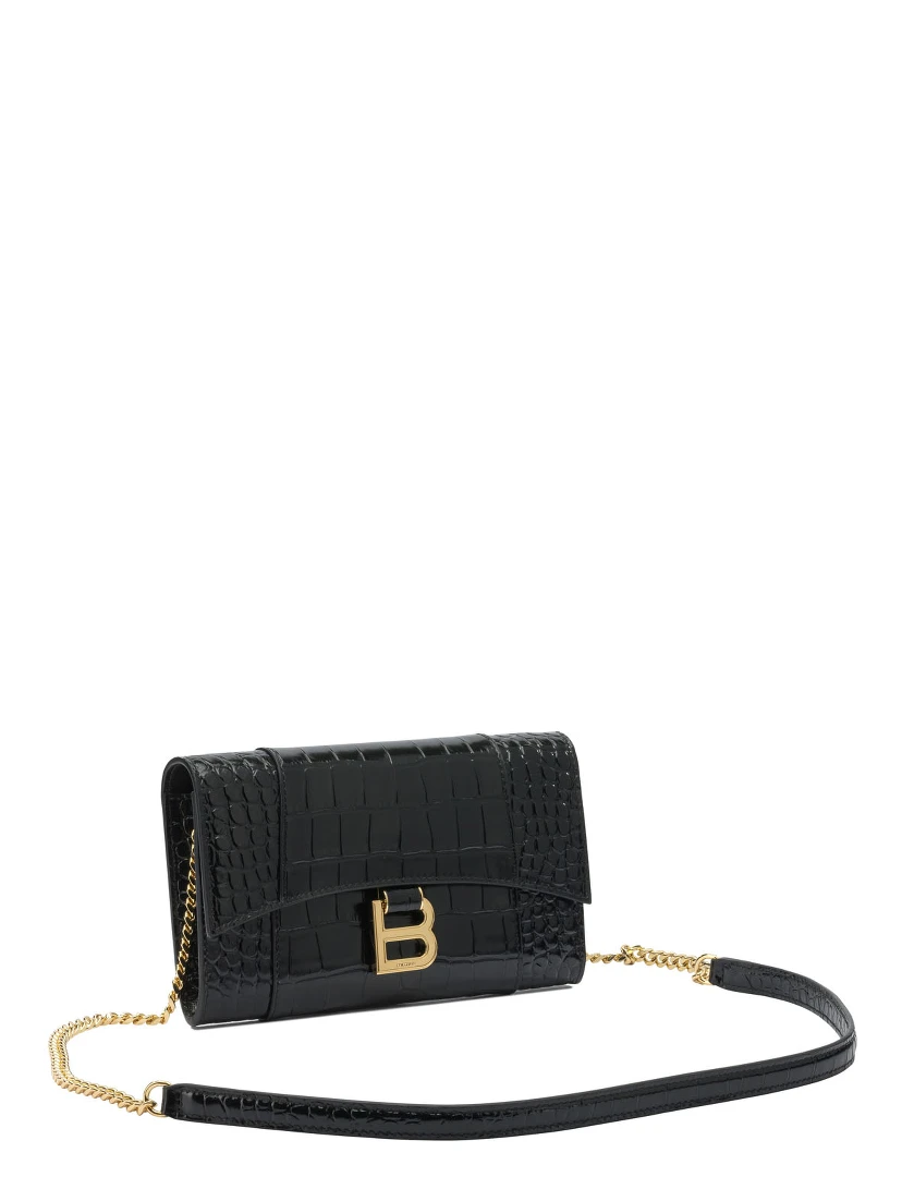 "Hourglass" clutch bag