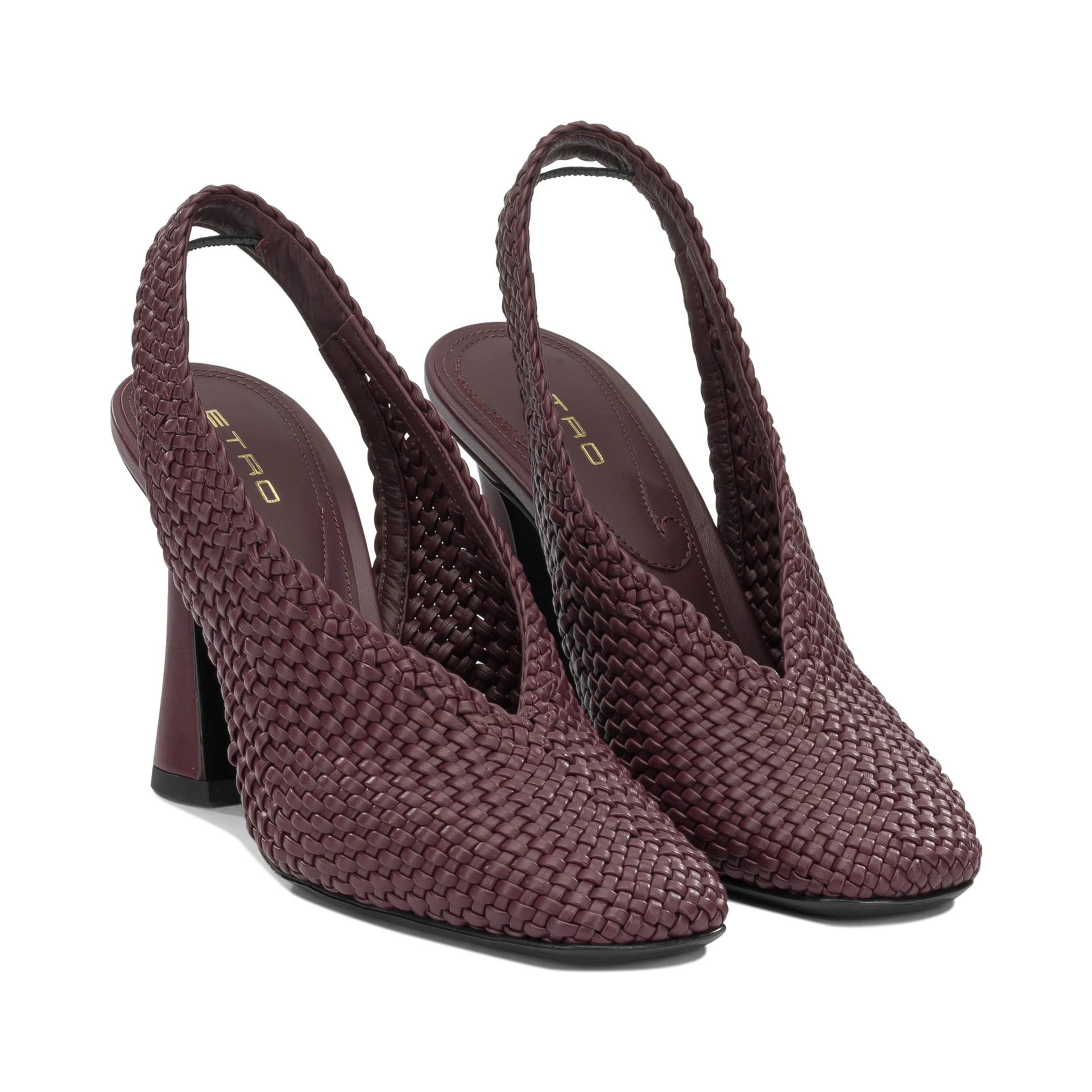 90MM Woven Slingbacks