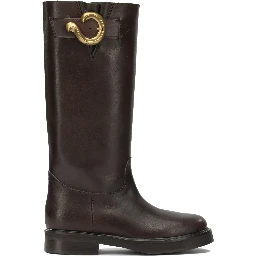 "Paisley" Knee-High Boots
