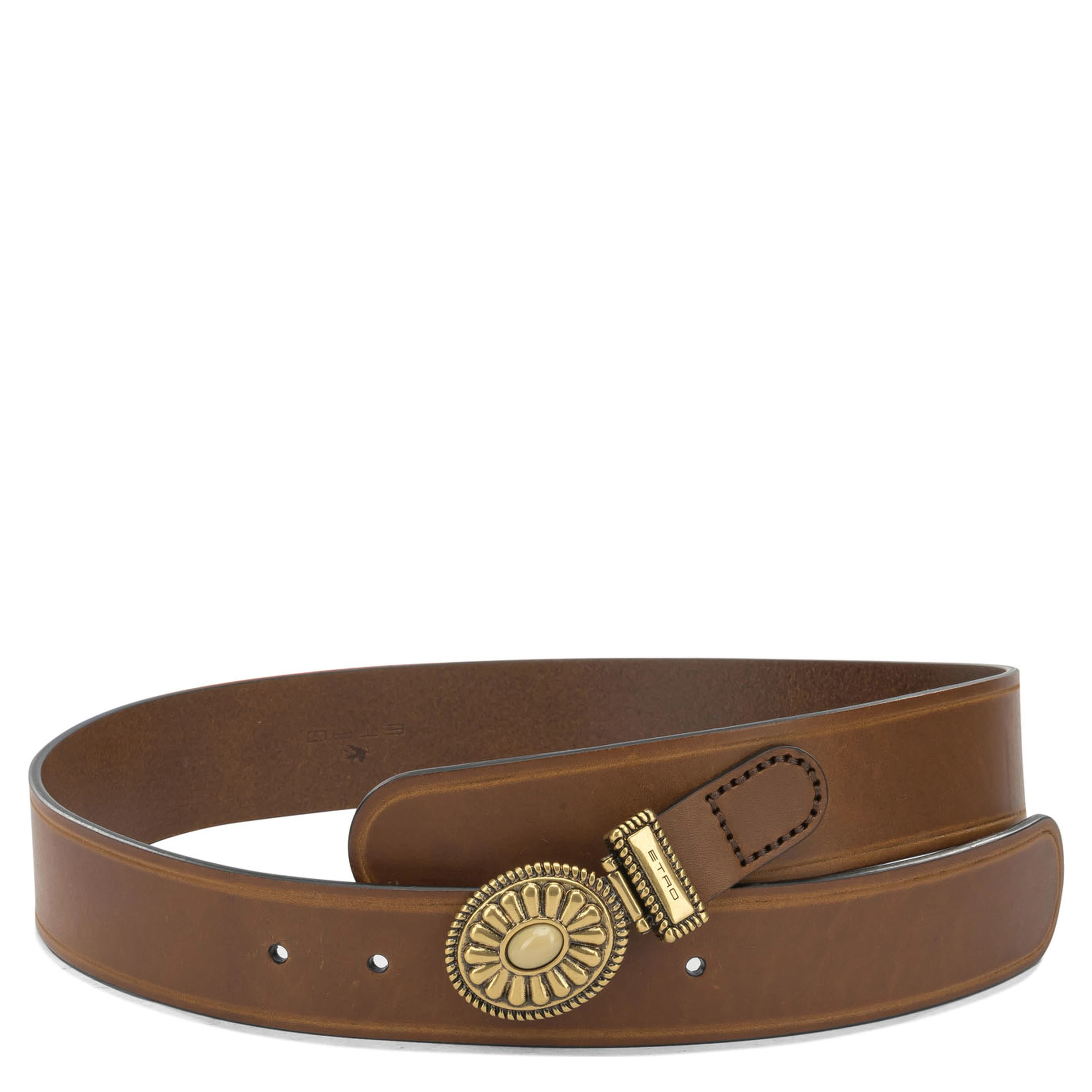 "Paisley" Leather Belt