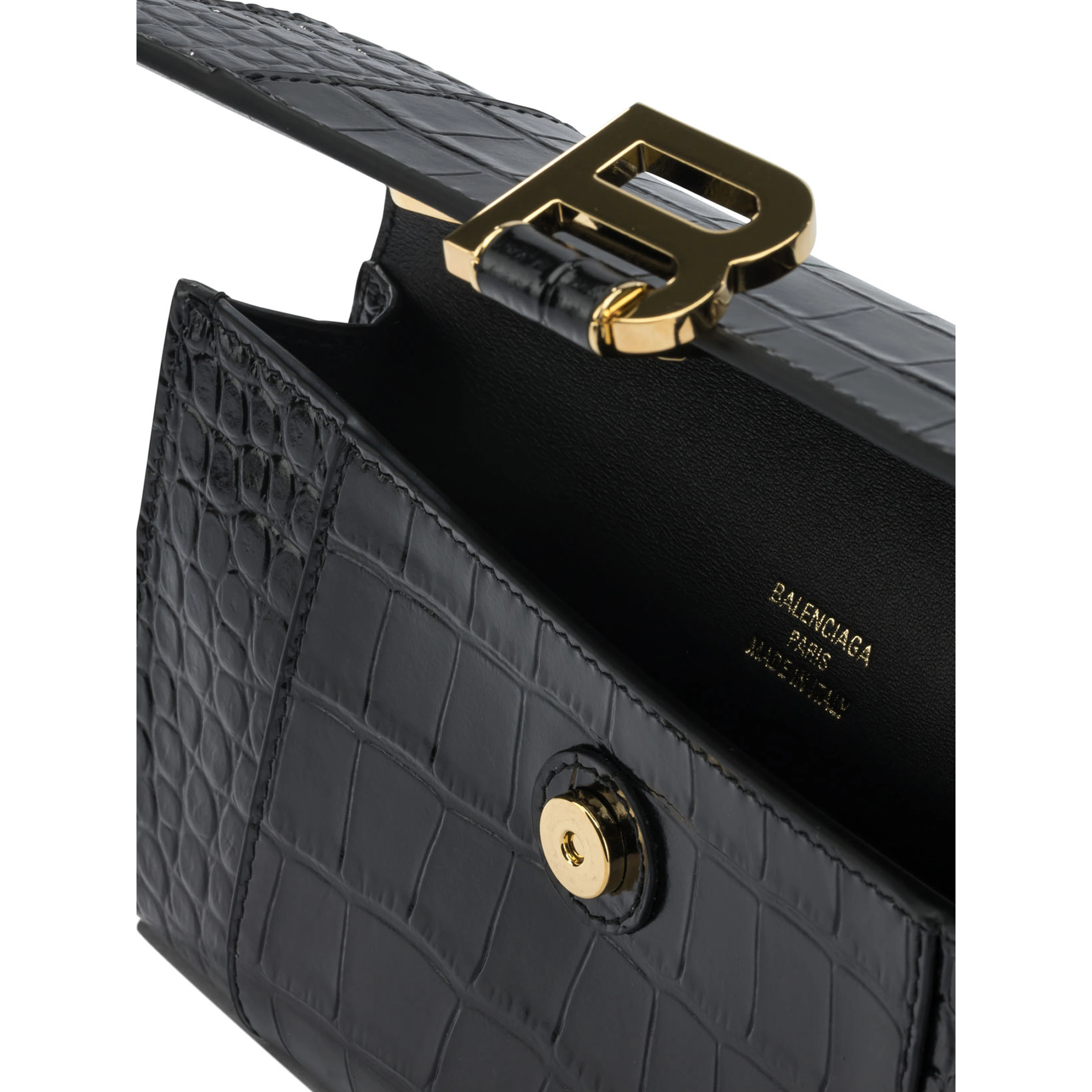 "Hourglass" clutch bag