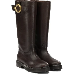 "Paisley" Knee-High Boots