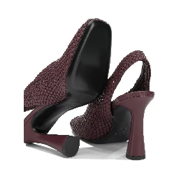 90MM Woven Slingbacks