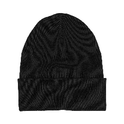 Wool beanie with logo