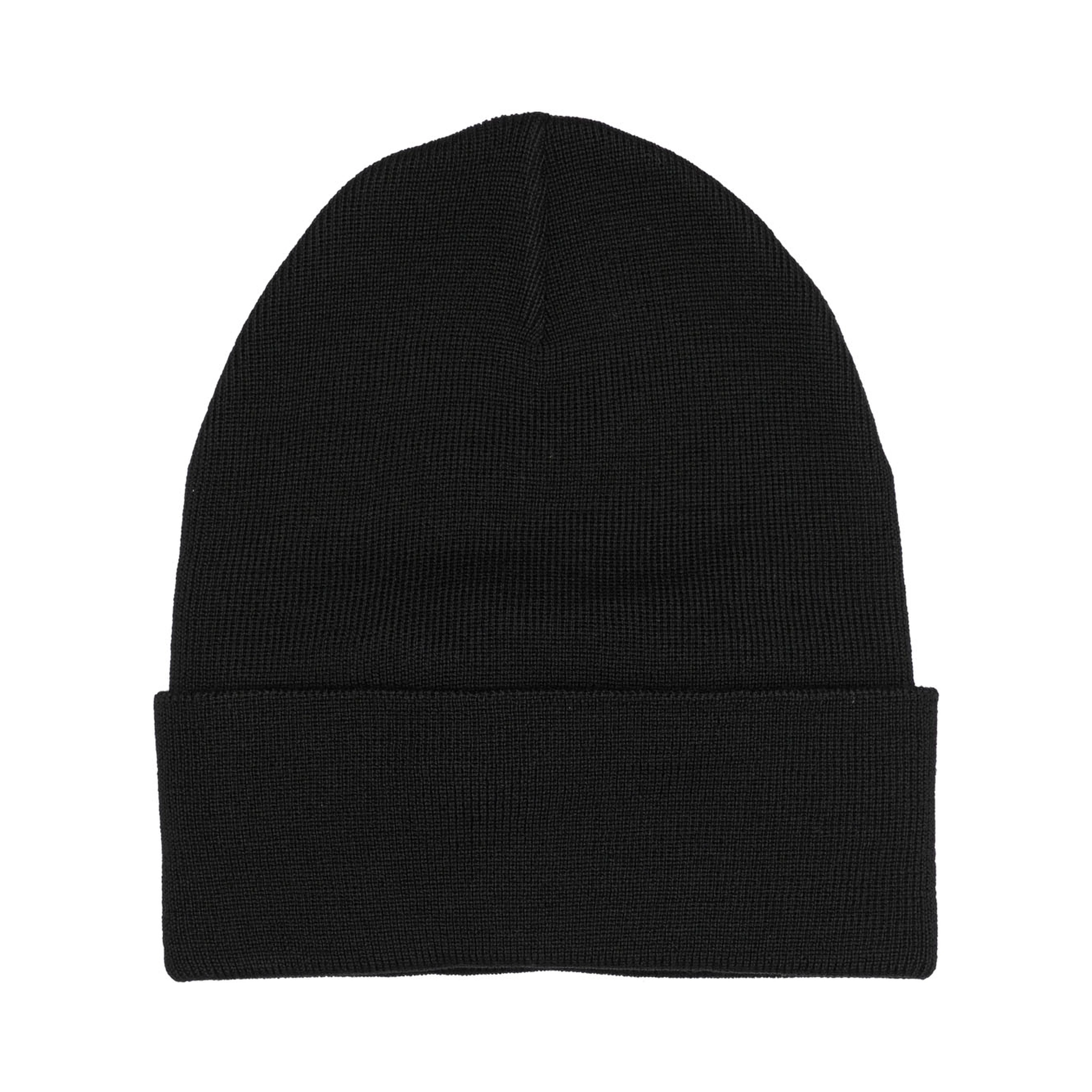 Wool beanie with logo