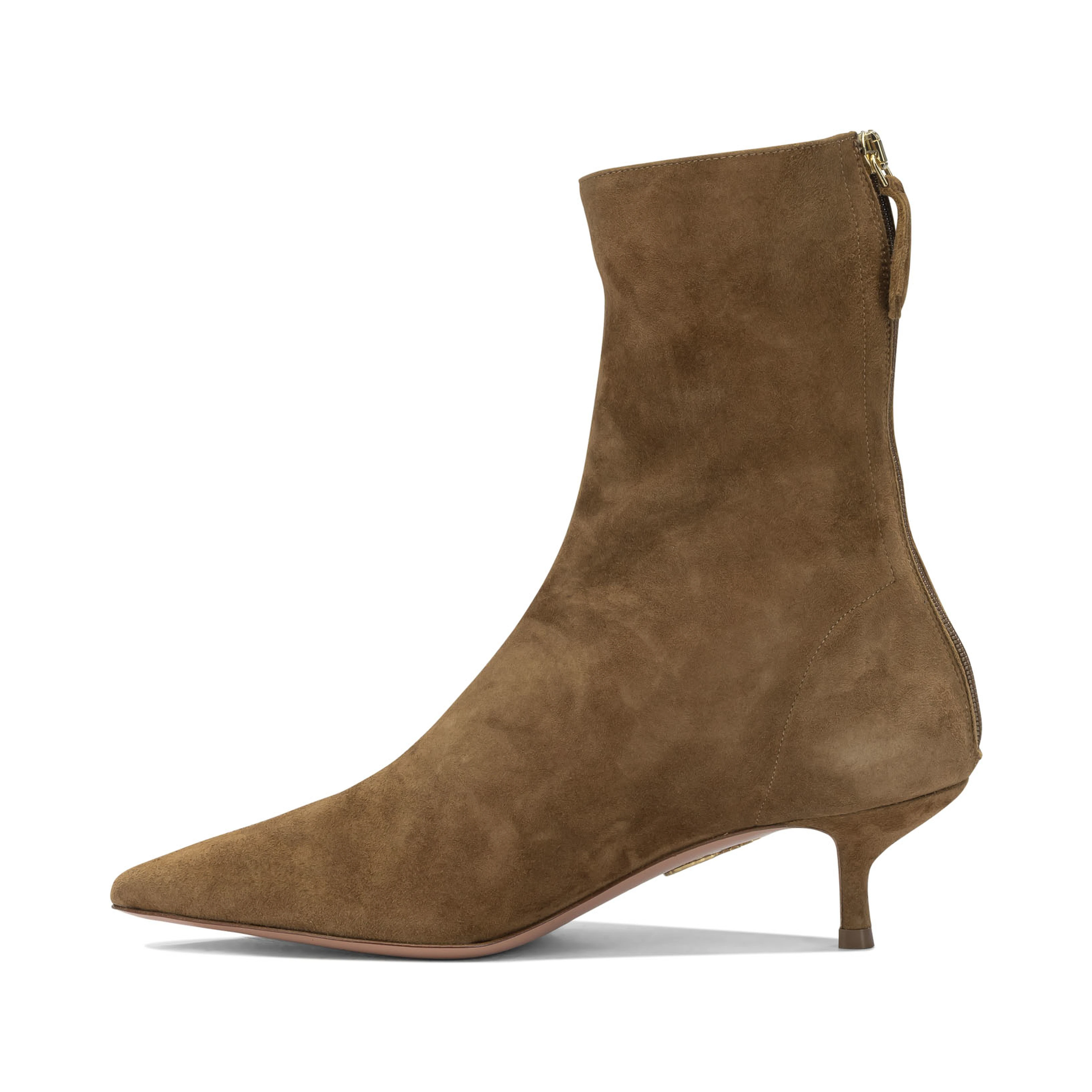 "Montmartre 50MM" Ankle Boots with Zipper
