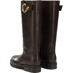 "Paisley" Knee-High Boots