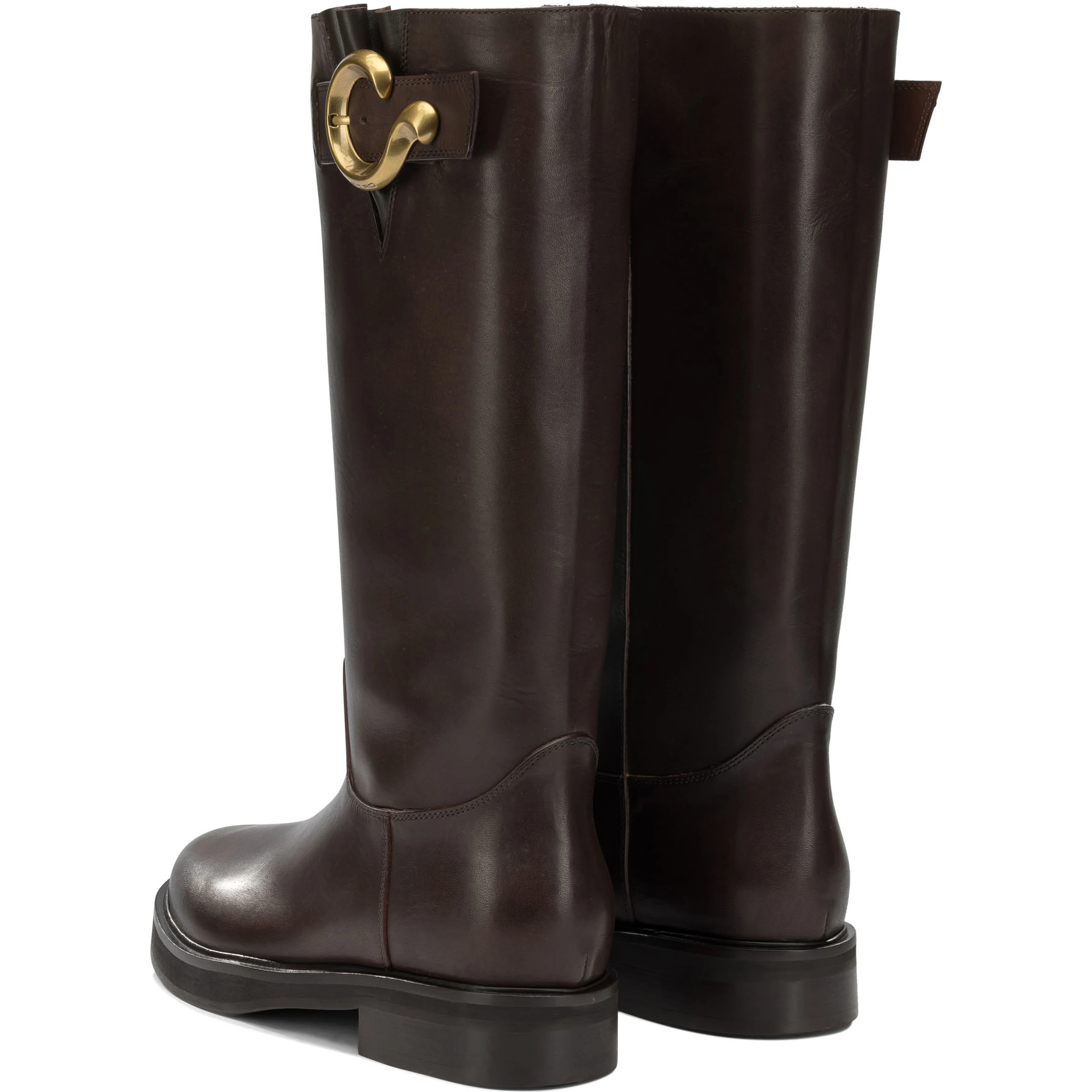 "Paisley" Knee-High Boots