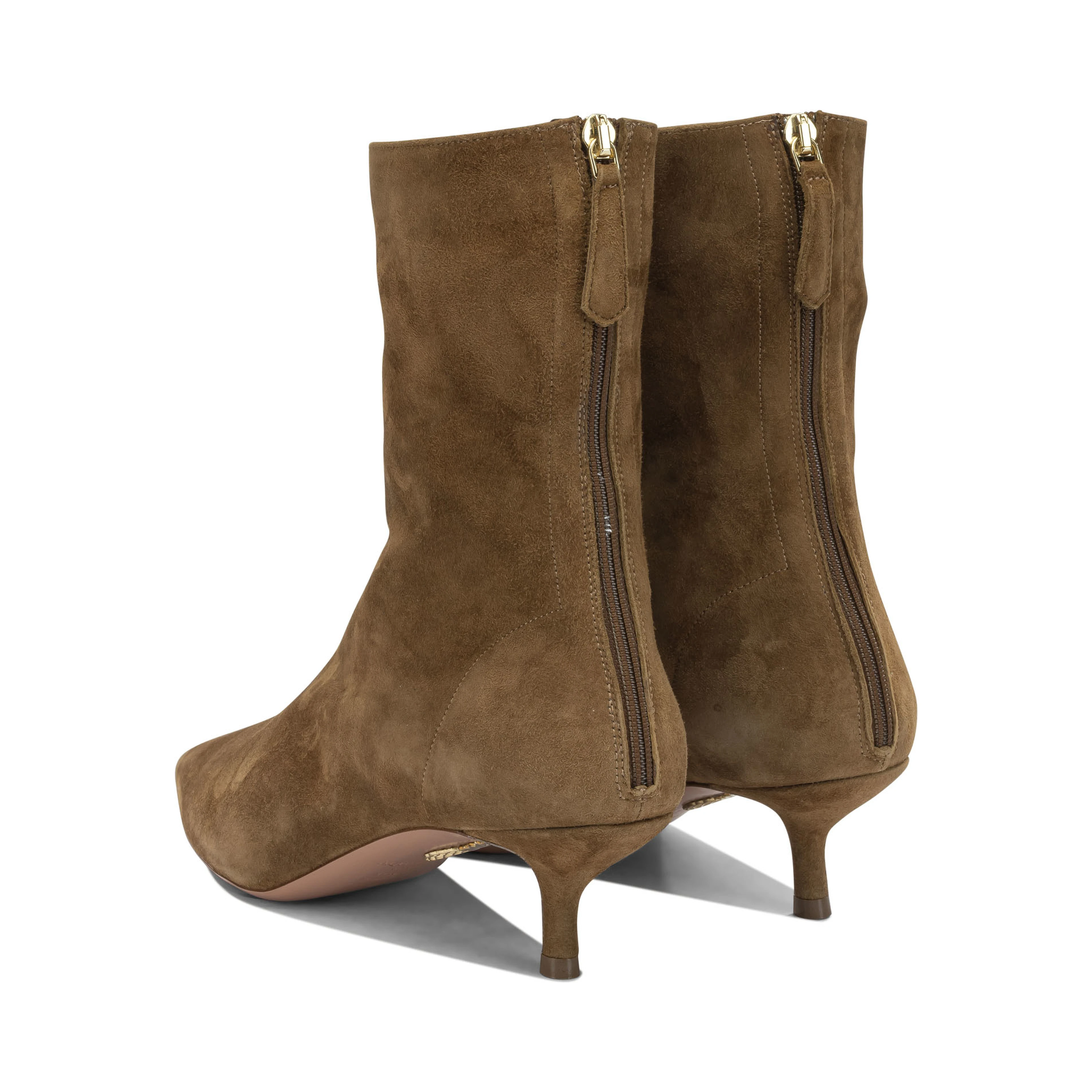 "Montmartre 50MM" Ankle Boots with Zipper