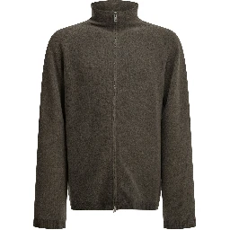 "Line" Zip-Up Sweater