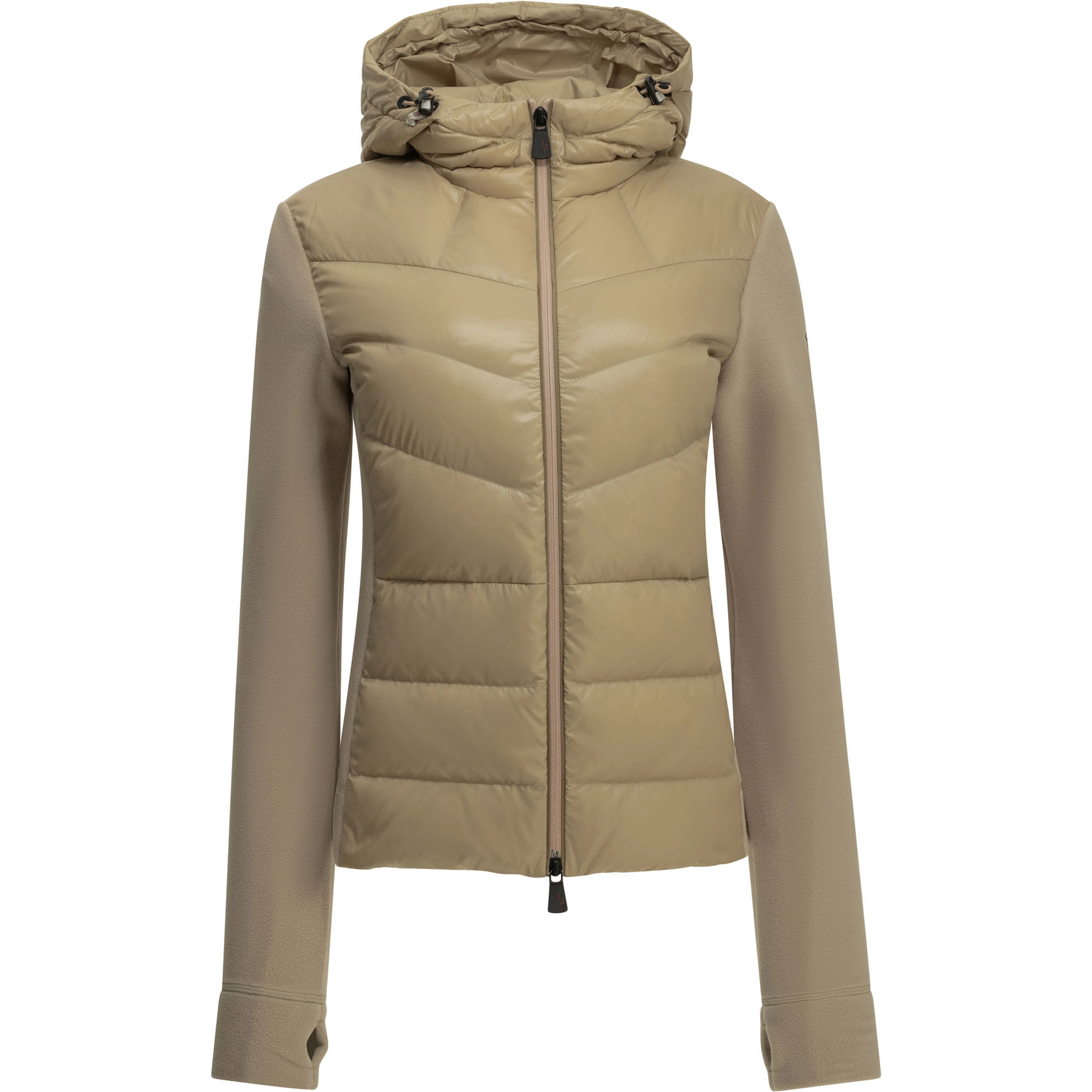 Padded Zip-Up Sweatshirt