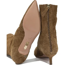 "Montmartre 50MM" Ankle Boots with Zipper