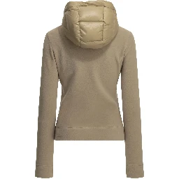 Padded Zip-Up Sweatshirt