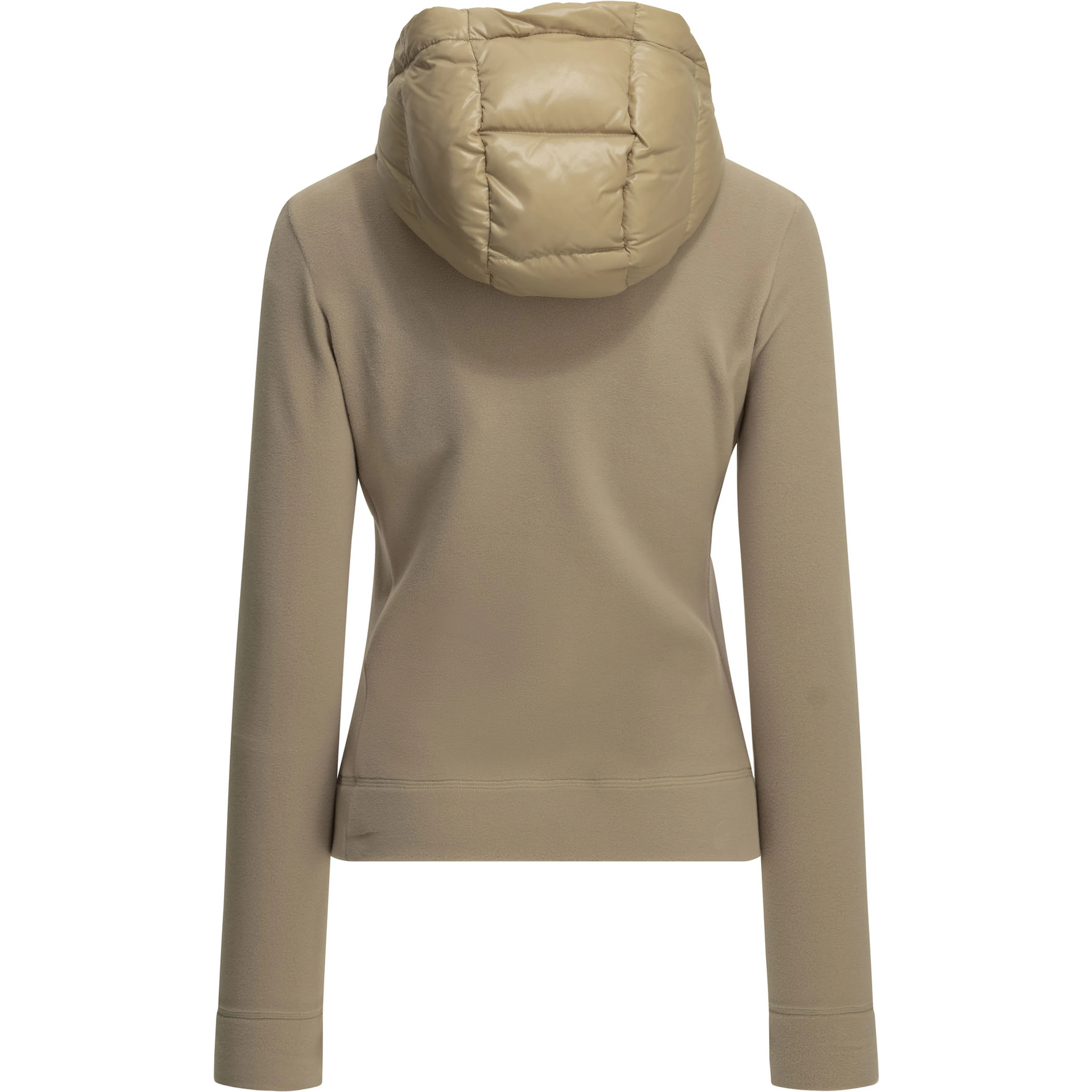 Padded Zip-Up Sweatshirt