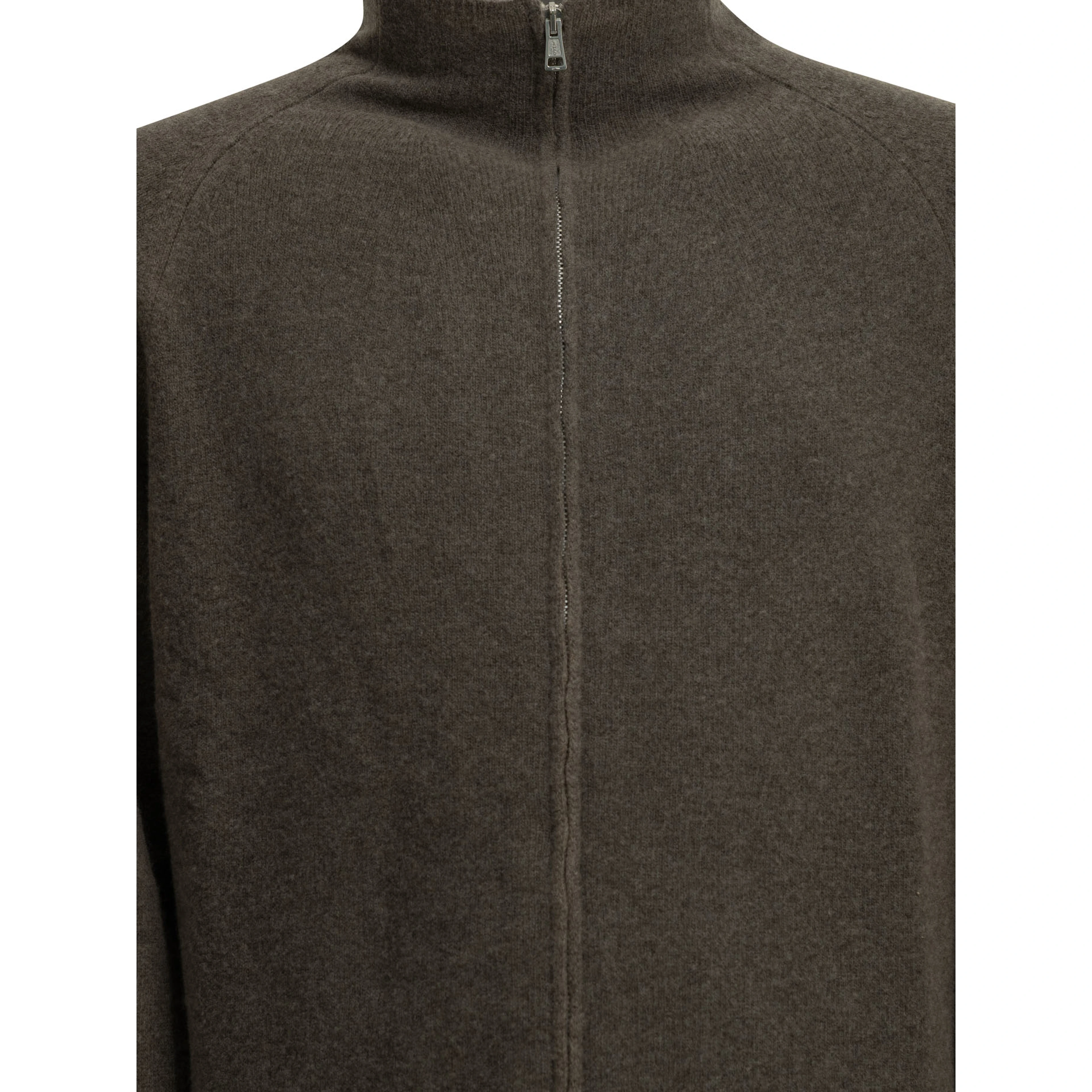 "Line" Zip-Up Sweater