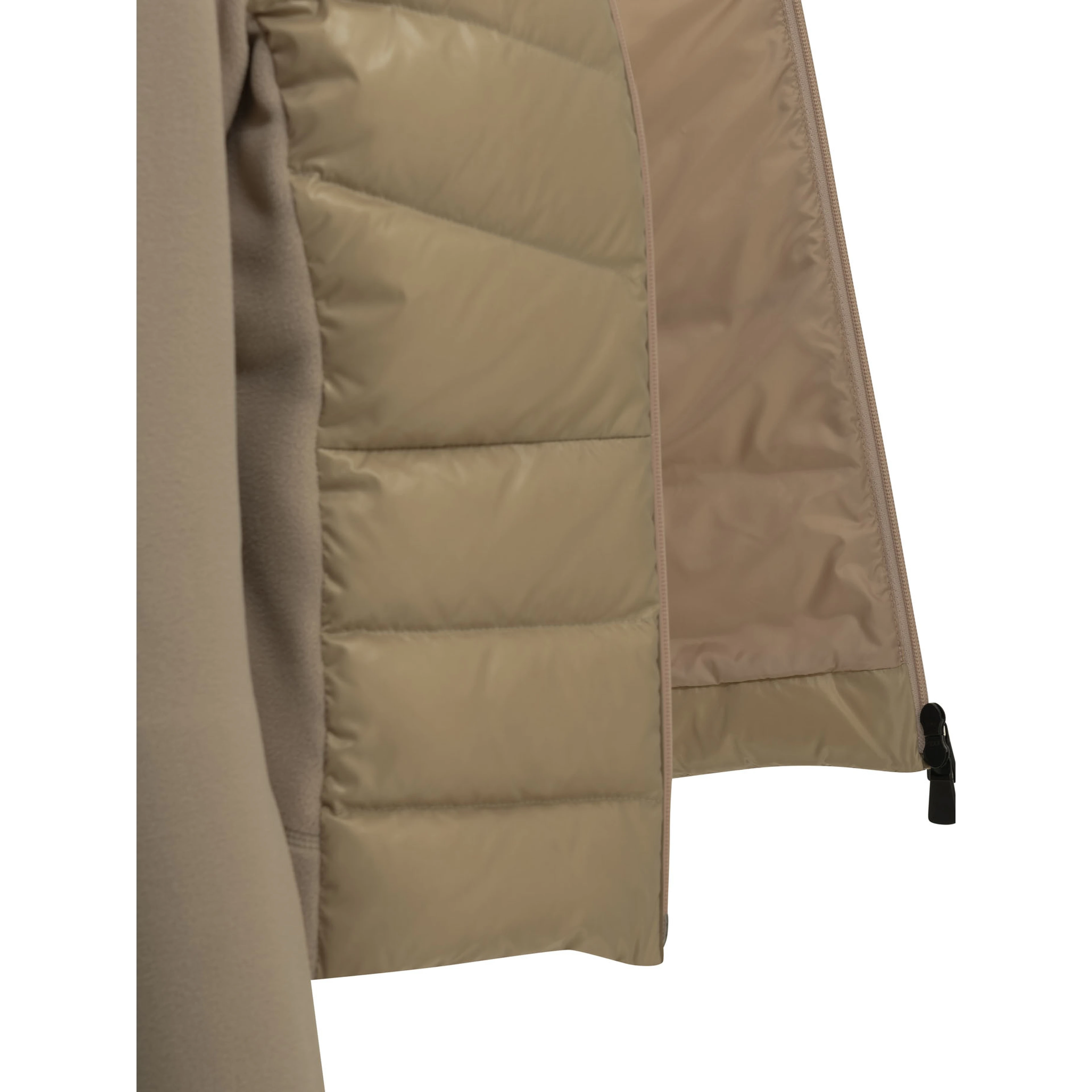 Padded Zip-Up Sweatshirt